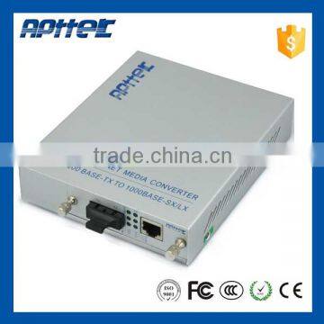 fiber to rj45 converter sfp media converter 10/100/1000 optical media converter