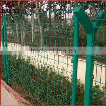 Galvaized/PVC Coated Metal Welded Wire Mesh Fence Panels In 6 Gauge