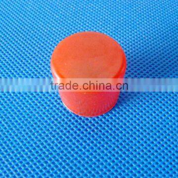 Plastic screw protecting cap for water inlet and outlet pipe, soft type