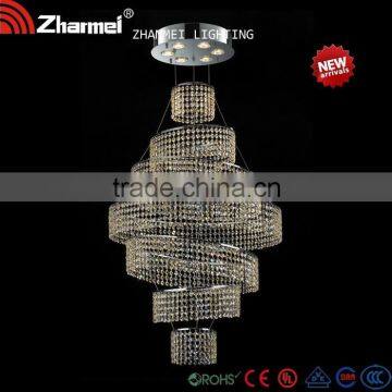 Chrome chandelier pendant lamp, Hanging light,stair lamp