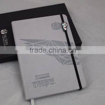 Professional Factory Customized Pessonalized Hardcover Notebook , Flying Dreams Notebook With Elastic Band and Ribbon photo-3