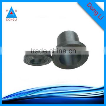 Black color HDPE pipe fitting flange stub end PN16