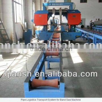 Pipe Transport System for Band Saw Machine