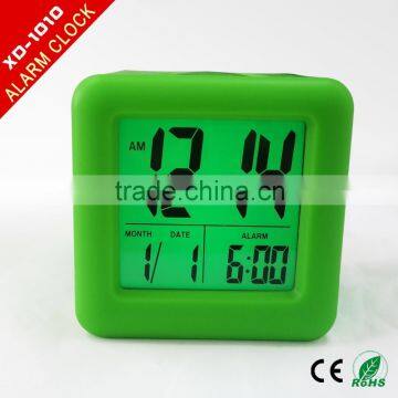 Puning Silicone Alarm Clock,Kitchen Clock,Calendar Clock With LCD Screen photo-6