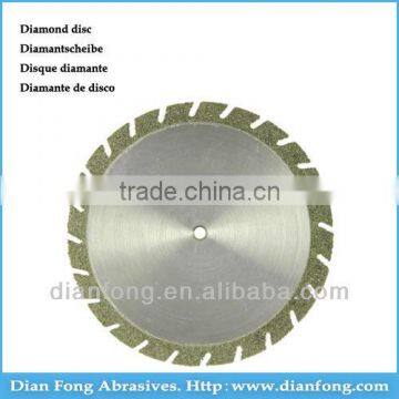 C35D30 35mm Flexible Miniature Solid Dental Edge Coated Diamond Disc Diamond Sharpening Wheel