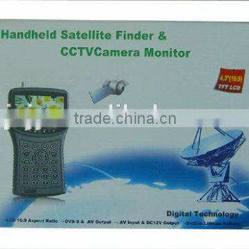 KPT-955H 4.3Inch TFT LED Monitor dvb-s/ dvb-s2 Satellite singal Meter KPT955H in stock