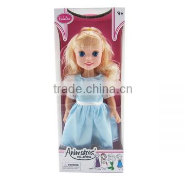 16 inch top quality Fashion girl doll with IC music