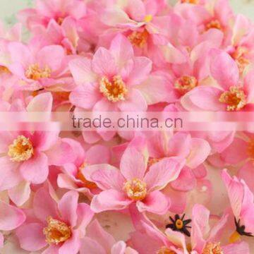 Cheap decorative fabric lily flowers artificial flower heads