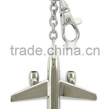 Metal alloy airplane key chain/keyring,can add your logo,various designs and OEM service,passed SGS factory audit