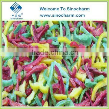 Frozen Mixed Pepper With Yellow, Green, Red