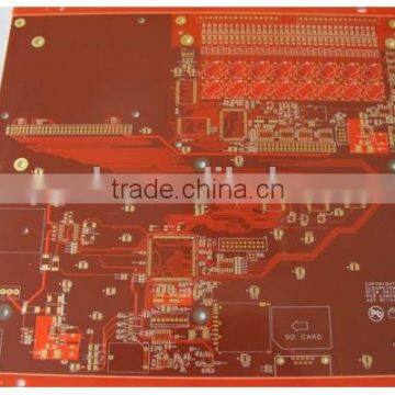 ENIG High Frequency Multilayer PCB 10 Layer , 1 OZ Copper Thickness PCB