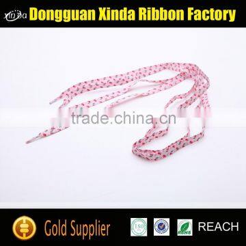 Hot Sale Customized Printed Satin Ribbon Shoelaces