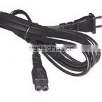 UL power supply cord set us cable 2 pin figure 8