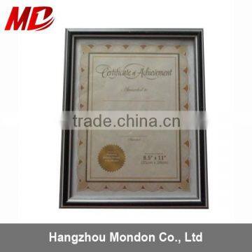 Plastic Certificate Qualifications Frames