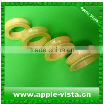 Zirconia guide pulleys/ceramic U grooved wire drawing pulley