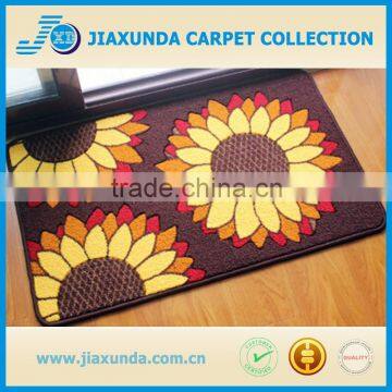 garage printed anti-slip nylon mat for kichen