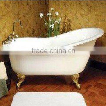 Classial Cast-iron enamel bathtub