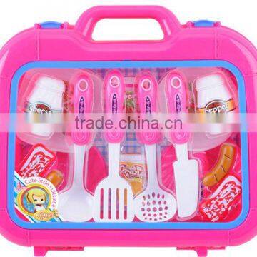 Kids Tableware Play Set Toys Tool Box Packing
