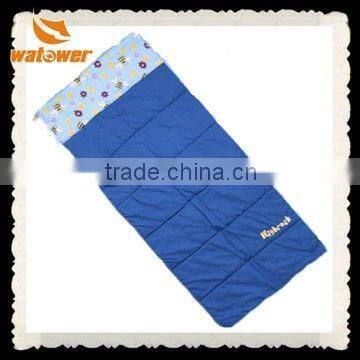Envelope style embroid child sleeping bag