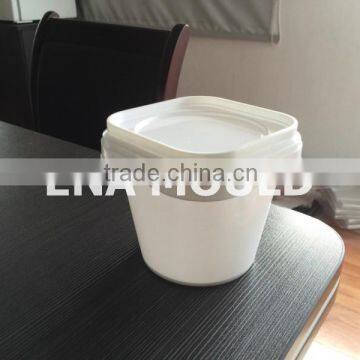 square painting bucket mould 900ml