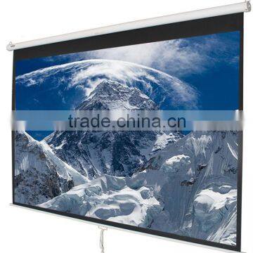 100" 4:3 Manual Pull Down Projection Screen photo-2