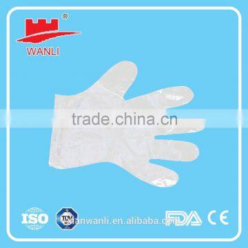 HDPE/LDPE Disposable PE plastic Glove