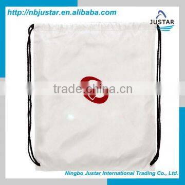 Wholesale Promotional Custom Design Your Own Pattern Cute Christmas Drawstring Gift Bag photo-2