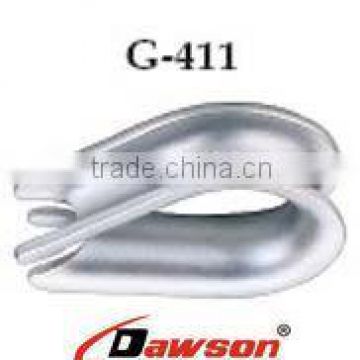 china supplier G411 414 hot dip galvanized thimble for sale