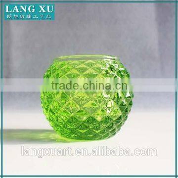 LX-Z116 Ball shaped crystal wholesale glass votive candle holders