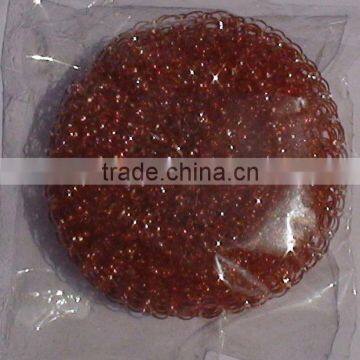 Copperized Scourer,Copper mesh scouer