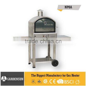 Garden gas pizza oven(NPOA,NPOB,NPOC) GARDENSUN 16,000BTU with CE,CSA,AGA,ISO