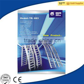 Free Sample Folding All Steel Car Trunk Trailer Ramp with CE