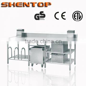 Shentop 2015 Newest Kitchen /Hotel/Restaurant STJDNPCT-01 Multifunctional industrial stainless steel kitchen work table