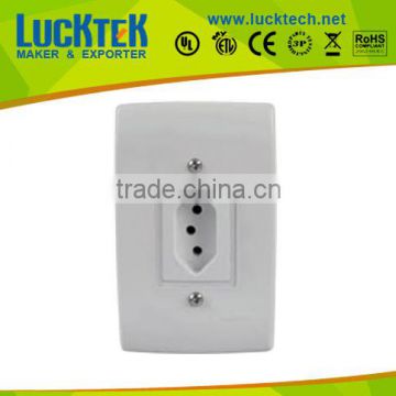 1*GANG Brazil power Socket,outlets,wall plate socket high quality