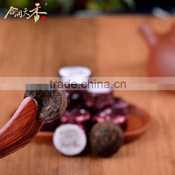 Chinese Sweet Tea Organic Wholesale14 Days Puer Flavored Tea