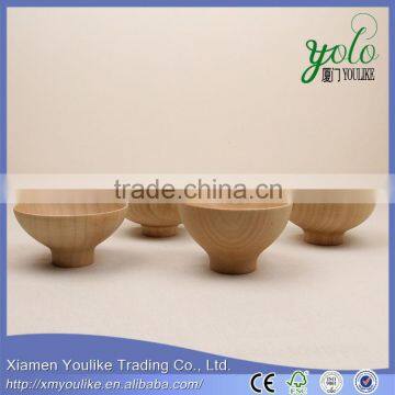 Eco-friendly high quality bamboo natural color bowl from China