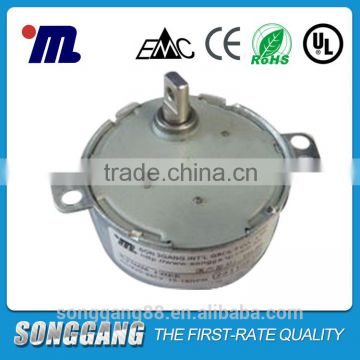 ROHS Certificate 240 Volt AC Gear Motor , 4 Watt AC Synchronous Motor 49TYJ Wholesaler from Taiwan