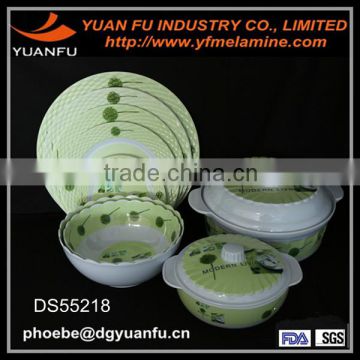 32pcs melamine dinner sets