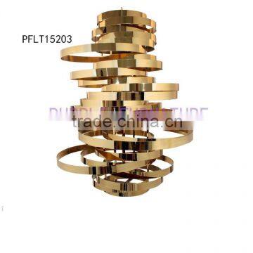 stainless steel 2016 fashion decoration pandant lamps