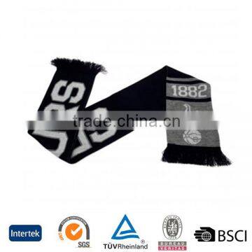 2016 promotional sale online comfortable custom design football scarf wear