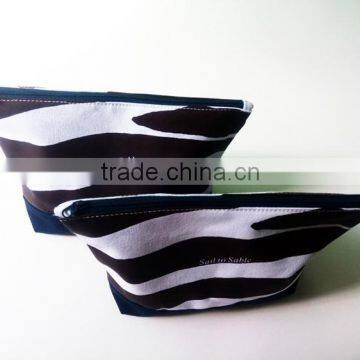 Durable Canvas Blue Paper Bag Recycled Stationery Set