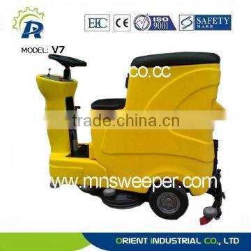 Germany technology professional workshop outdoor ride on washer commercial floor scrubbers machine with lead acid battery