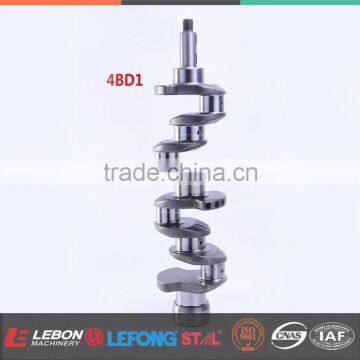 High Quality Earth Moving Steel 4BD1 Crankshaft