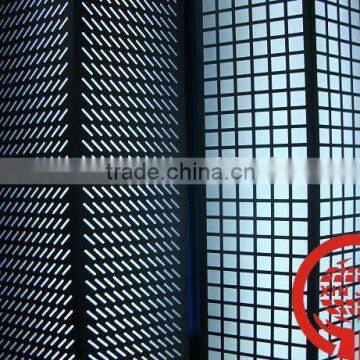 Perforated decorative ceiling tiles