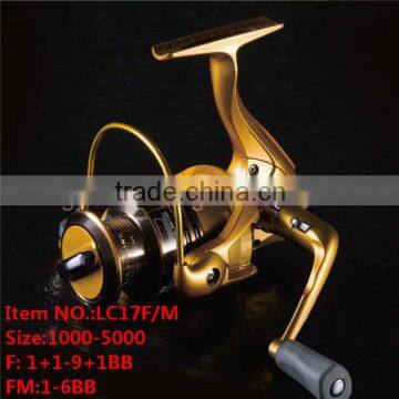 LC17F/M Middle End Size 1000-5000 1+1-9+1BB Front Drag Spinning Fishing Reel