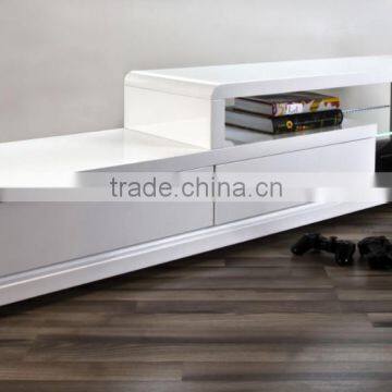 TV-2327 high gloss living room TV cabinet designs