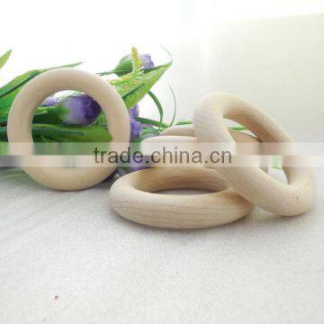 wooden baby teeth ring