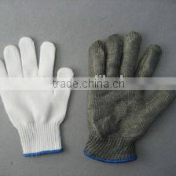 Double Layer Metal Mesh Cut Resistance Work Glove