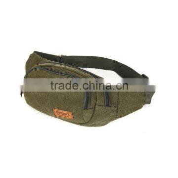 2016 New Fashion 6 Color Men Vintage Canvas Waist One Strap Durable Belt Bag Hiking Pack Chest Sports Duffel Bag