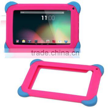 Kid Shock proof Silicone Rubber Soft Skin Bumper Case Cover for 7'' Dragon Touch K7 Android Tablet PC